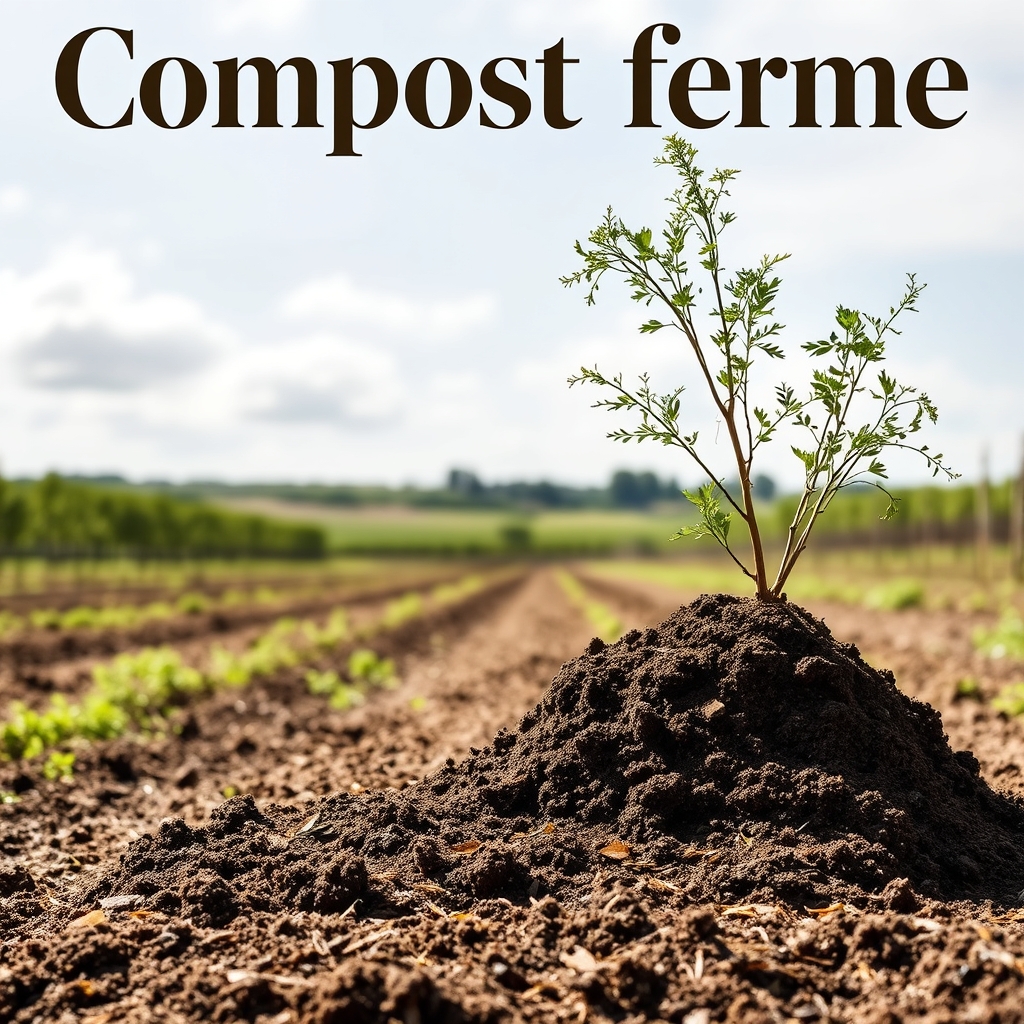 Photo : Compost ferme : les meilleures recettes et ratios pour un compost de qualité