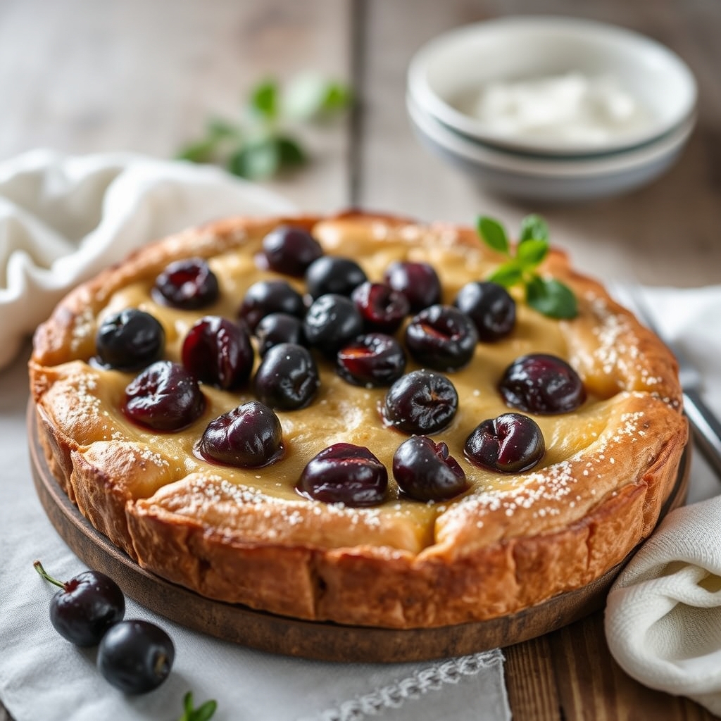 Les ingrédients exacts pour un far breton aux pruneaux de 6 personnes — Far breton aux pruneaux : recette de grand-mère